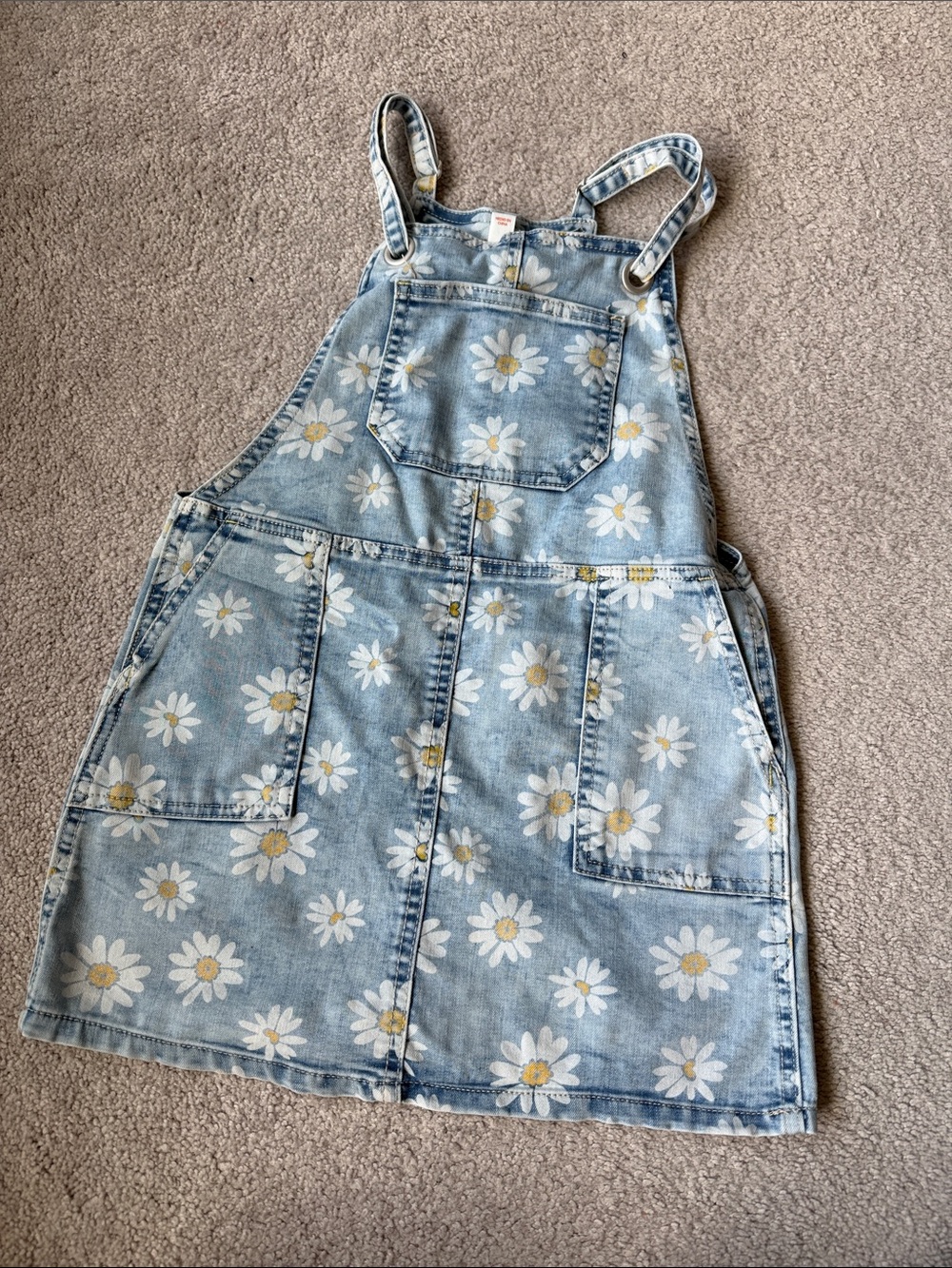 Jean Overall Dress